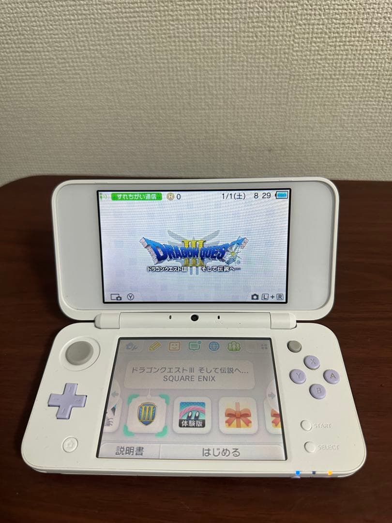 Newニンテンドー2DS LL ホワイト×ラベンダー
