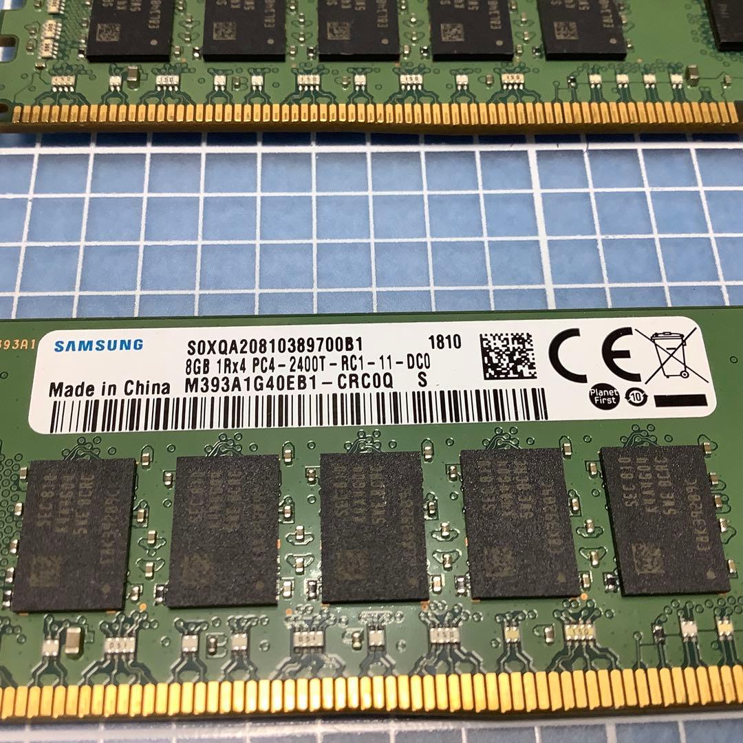 Samsung 8GB DDR4 メモリ 2400MHz