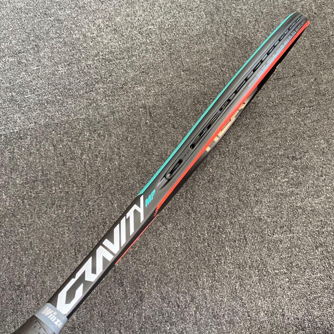 【美品】HEAD GRAVITY MP400G2テニスラケット360+オレンジ緑