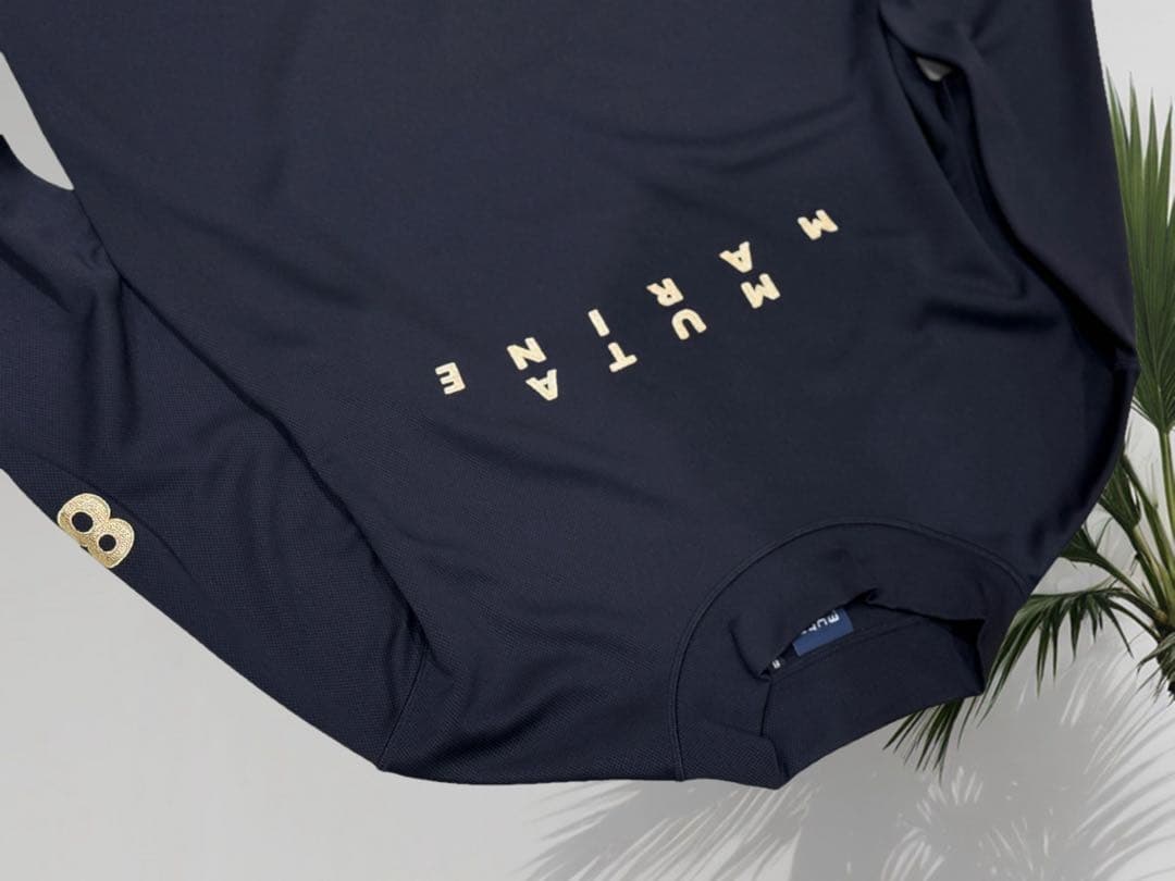 【新品】ムータマリンゴルフ　長袖モックネック　黒 XXL