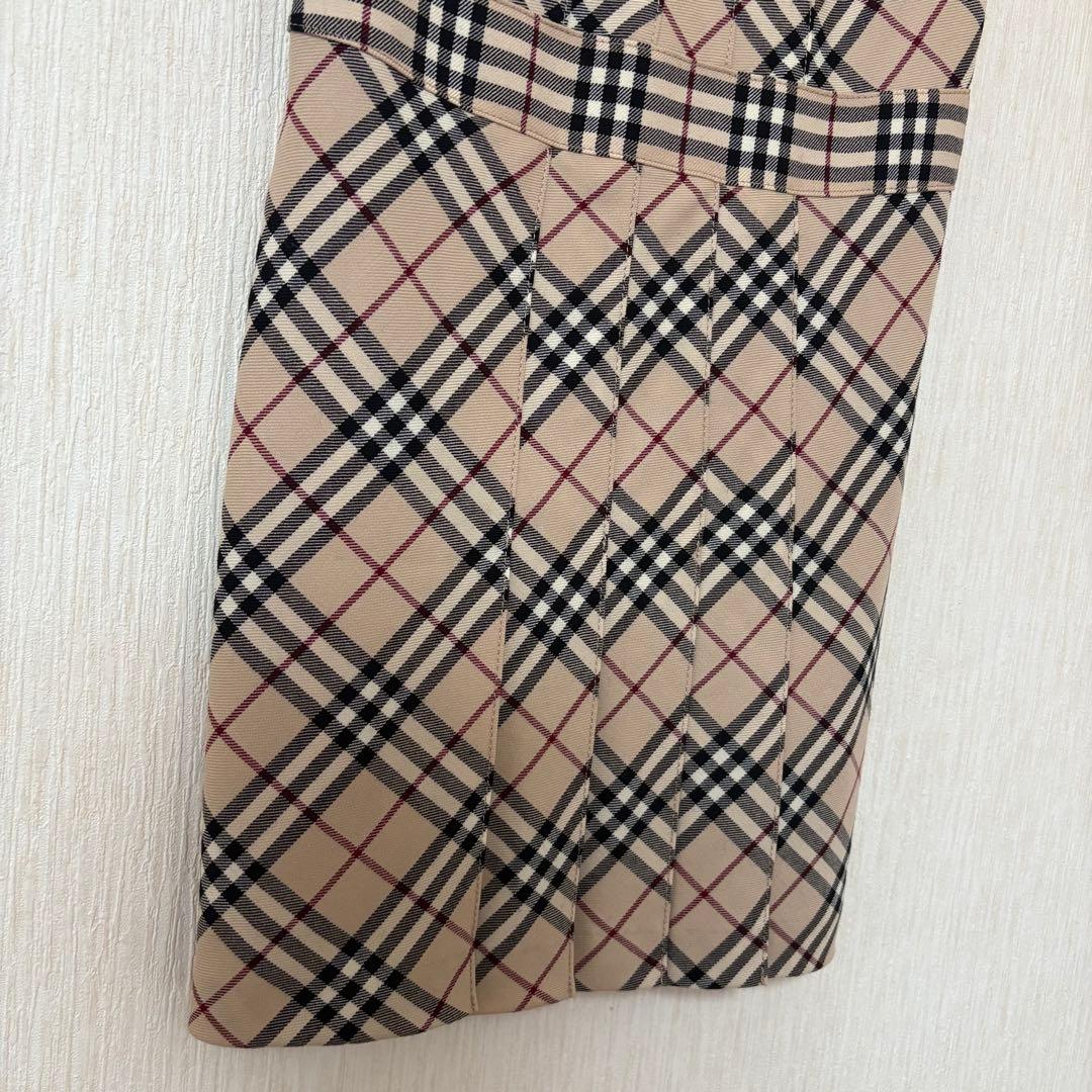 BURBERRY ノバチェック　プリーツワンピース