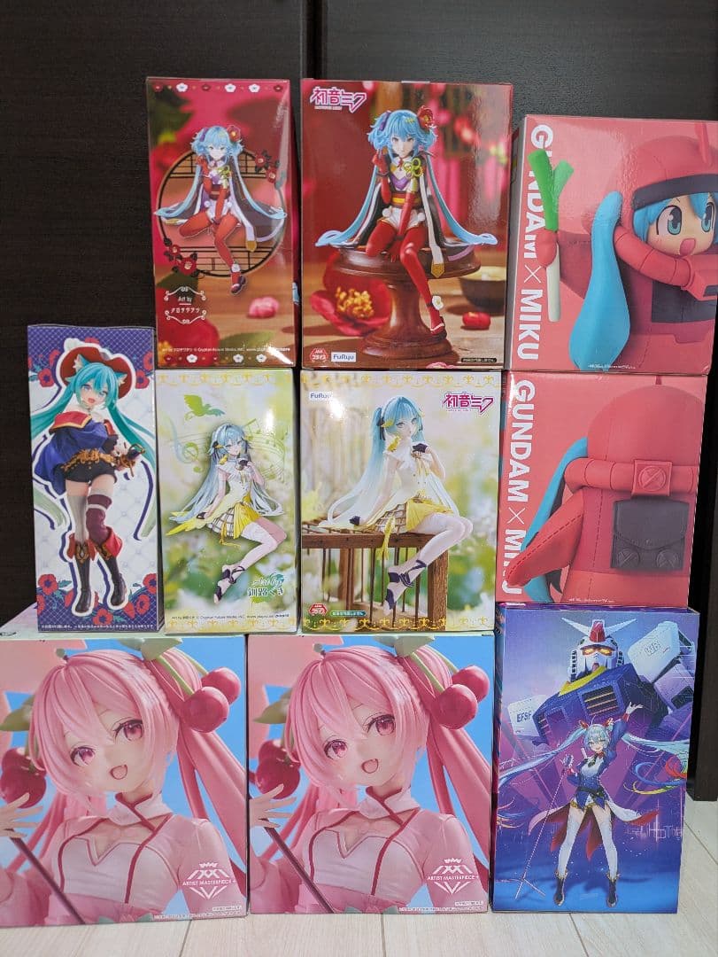 初音ミク フィギュア 9点セット まとめ売り 未開封品