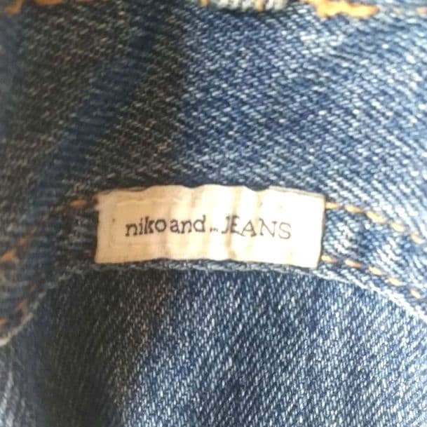 【美品】niko and....ニコアンドEASY BARREL DENIM 2