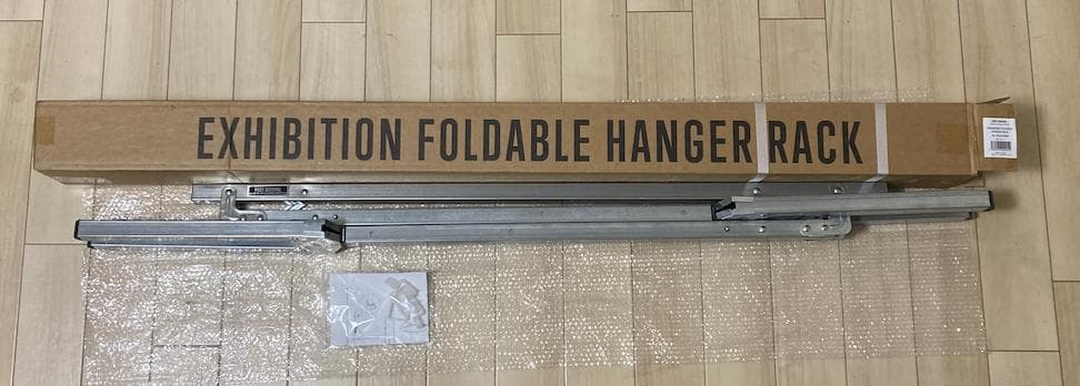 ハンガーラック・ポールハンガー EXHIBITION FOLDABLE HANGER RACK