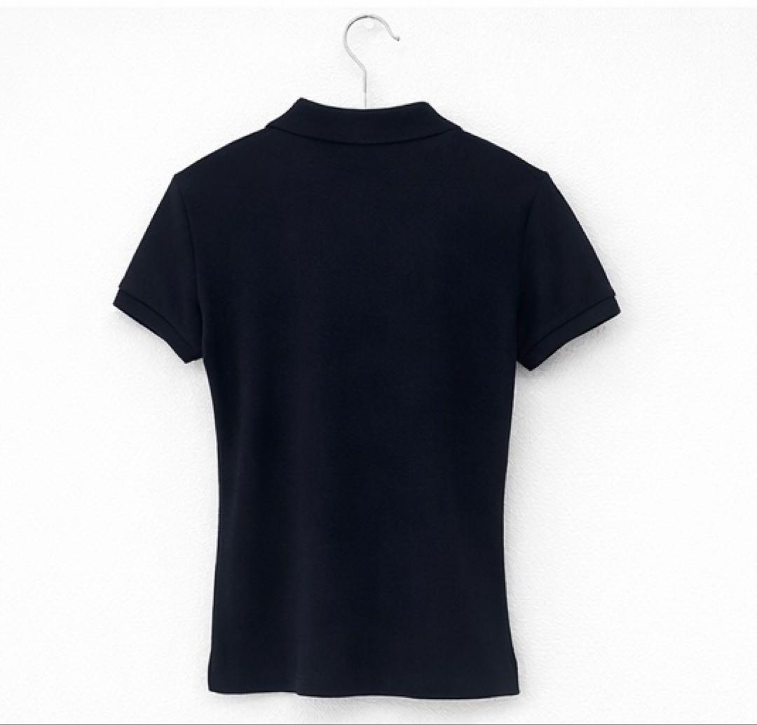 タグ付き POLO RALPHLAUREN半袖ポロシャツ ブラックXSレディース