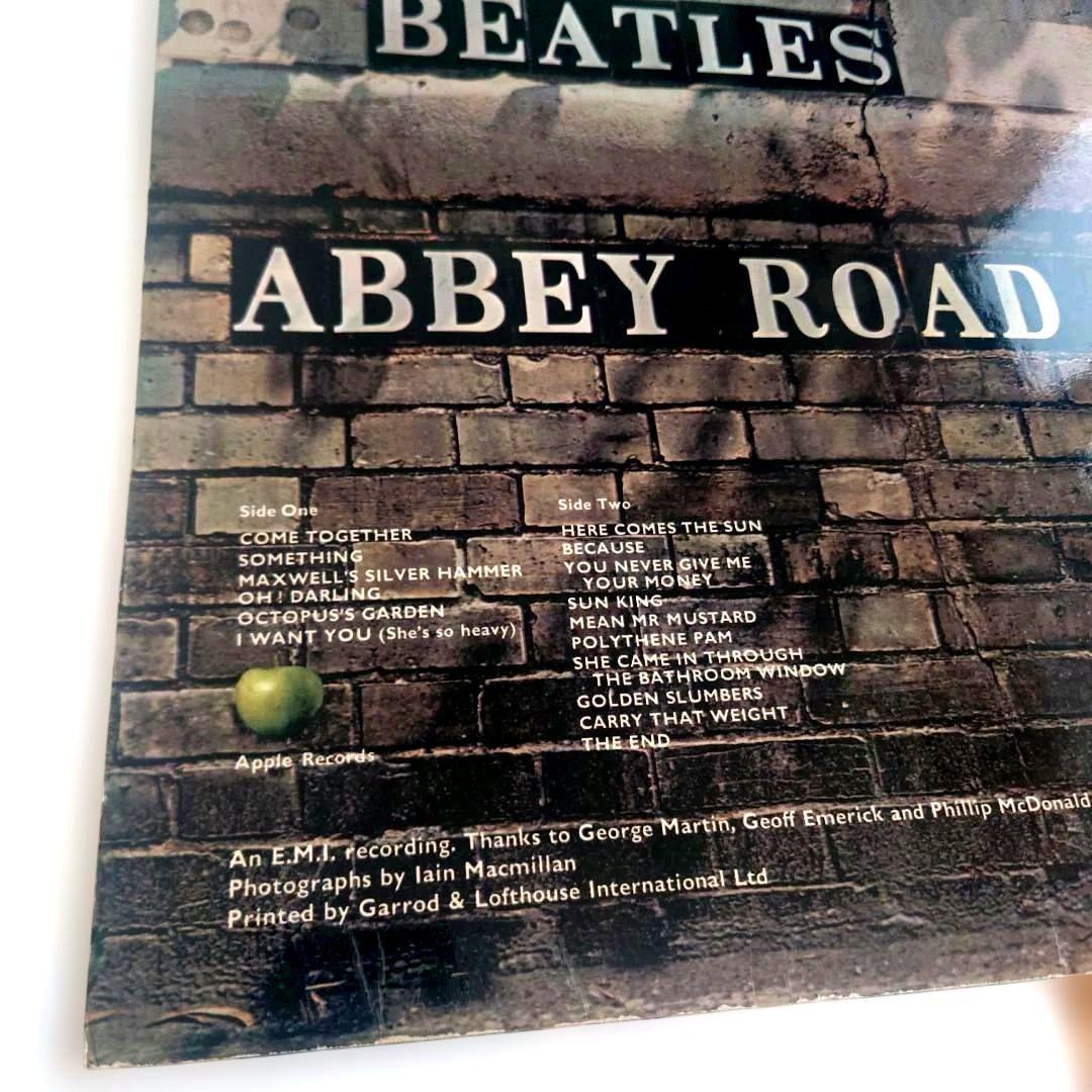 UK初回盤ABBEY ROAD極上級