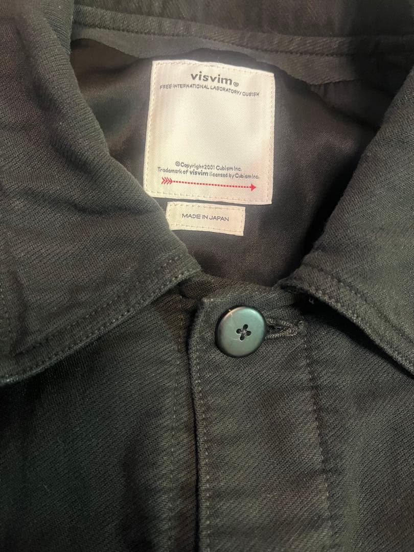 ジャケット・アウター visvim TRAVAIL COVERALL MOLESKIN DMGD 3