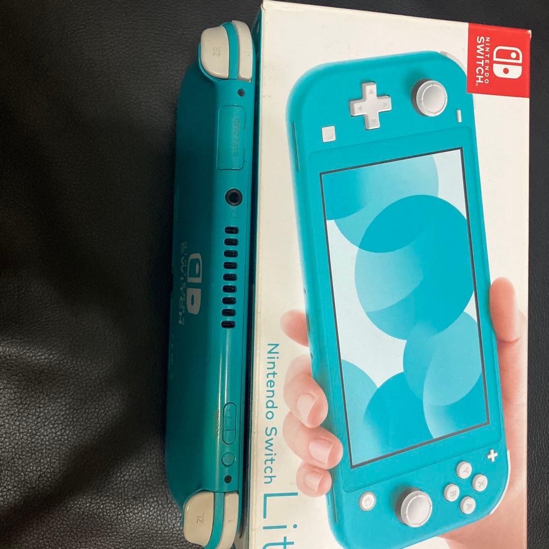 【ジャンク品】Switch Lite ターコイズ 本体 箱付き