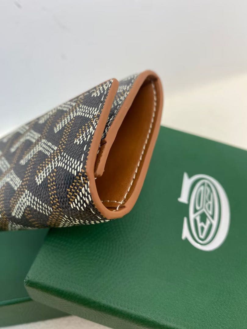 Goyard 二つ折り財布 ブラック/ブラウン