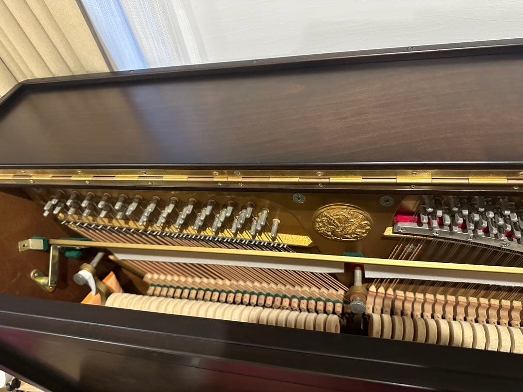 STEINBACH & SONS アップライトピアノ ダークブラウン