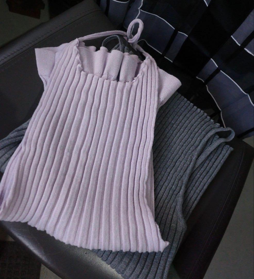 【CINAMOD】 RIB SET CAMI リブセットキャミ