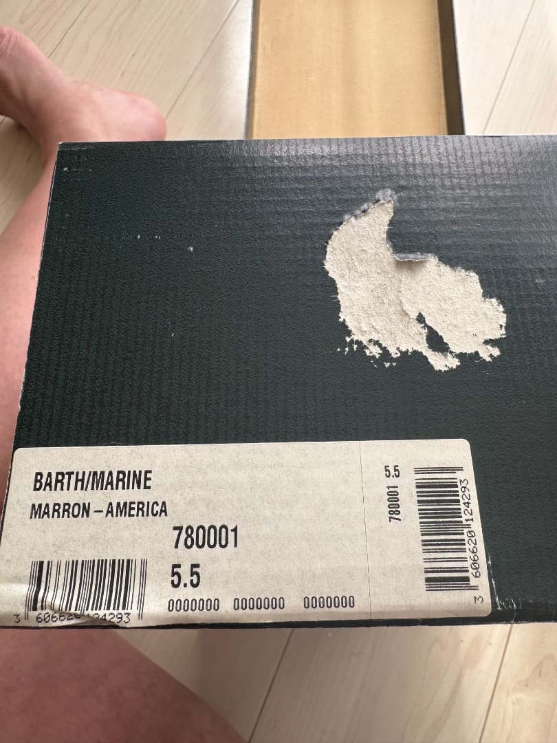 PARABOOT BARTH / AMERICA MARRON 美品
