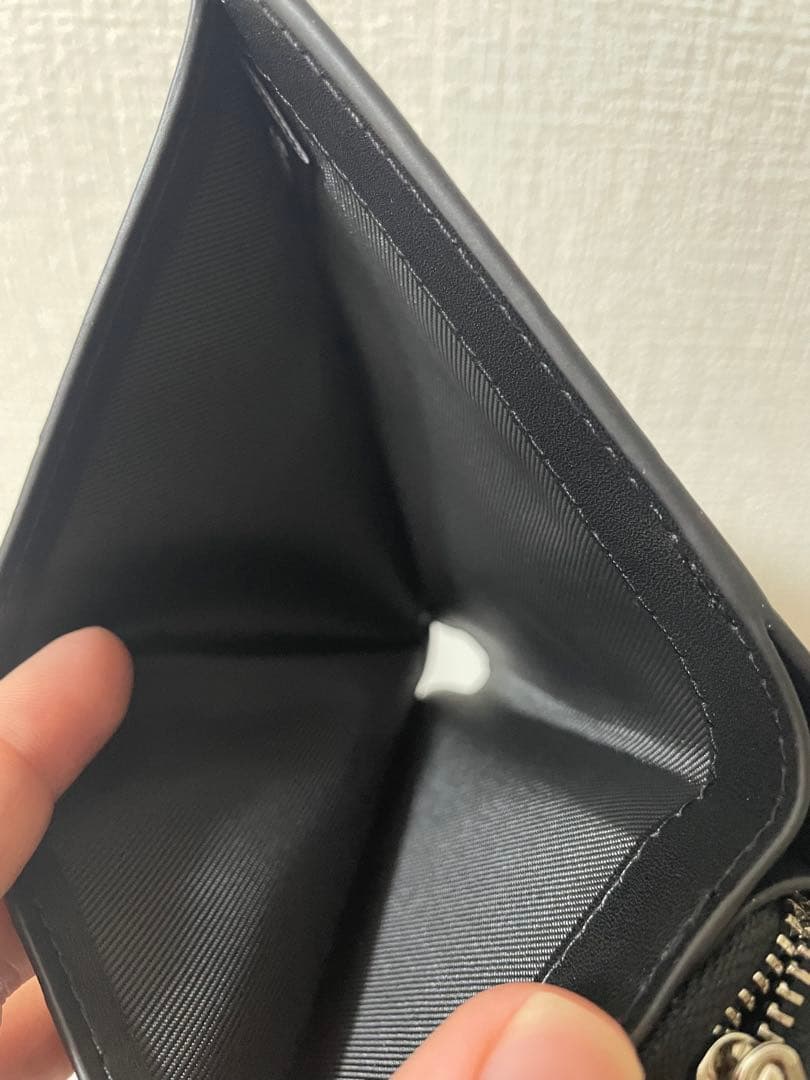 コーチ　レディース　折財布　ブラック　小銭入れ2箇所　新品　未使用