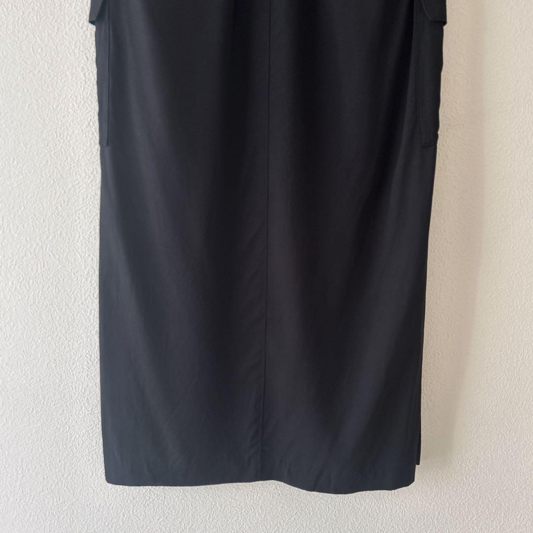 Loungedress 【定価19800円】スリットカーゴスカート　黒