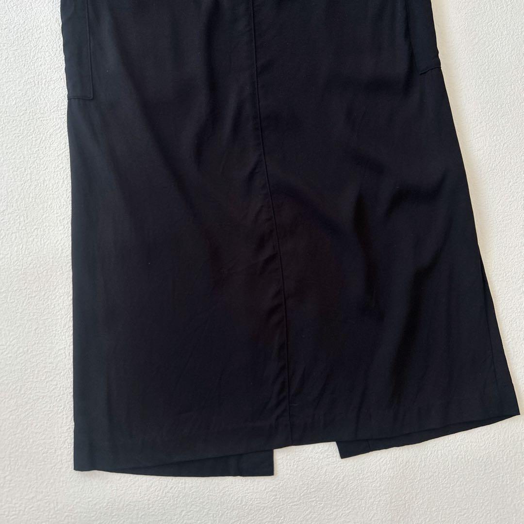 Loungedress 【定価19800円】スリットカーゴスカート　黒