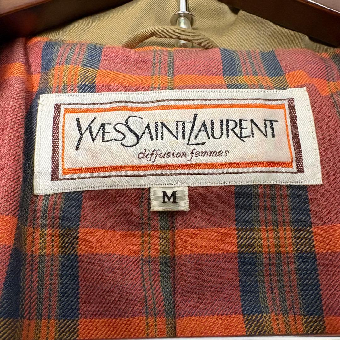 YSL イヴサンローラン ヴィンテージ　トレンチコート