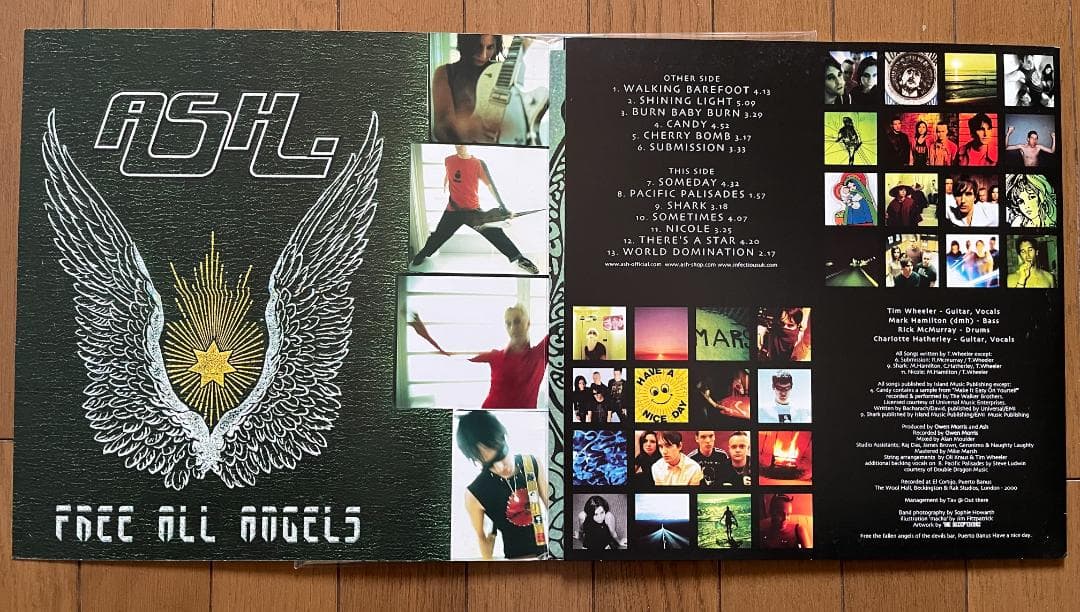 【初回プレス】ASH / FREE ALL ANGELS