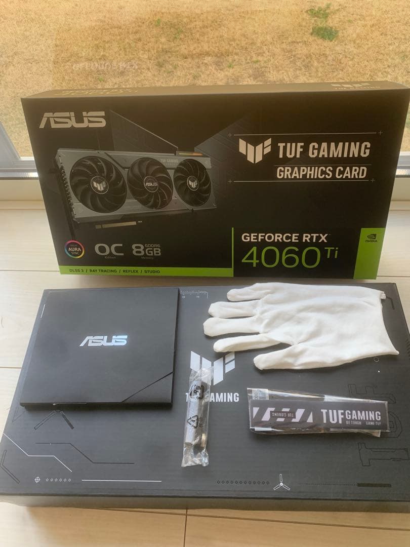 モ*ト様 ASUS TUF GAMING GEFORCE RTX 4060 Ti