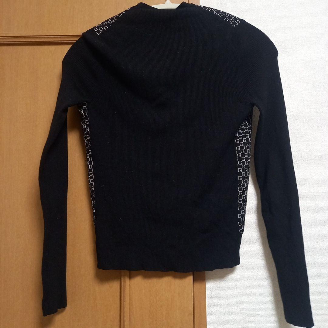 GUCCI ゴールドボタン付きニットカーディガン XS