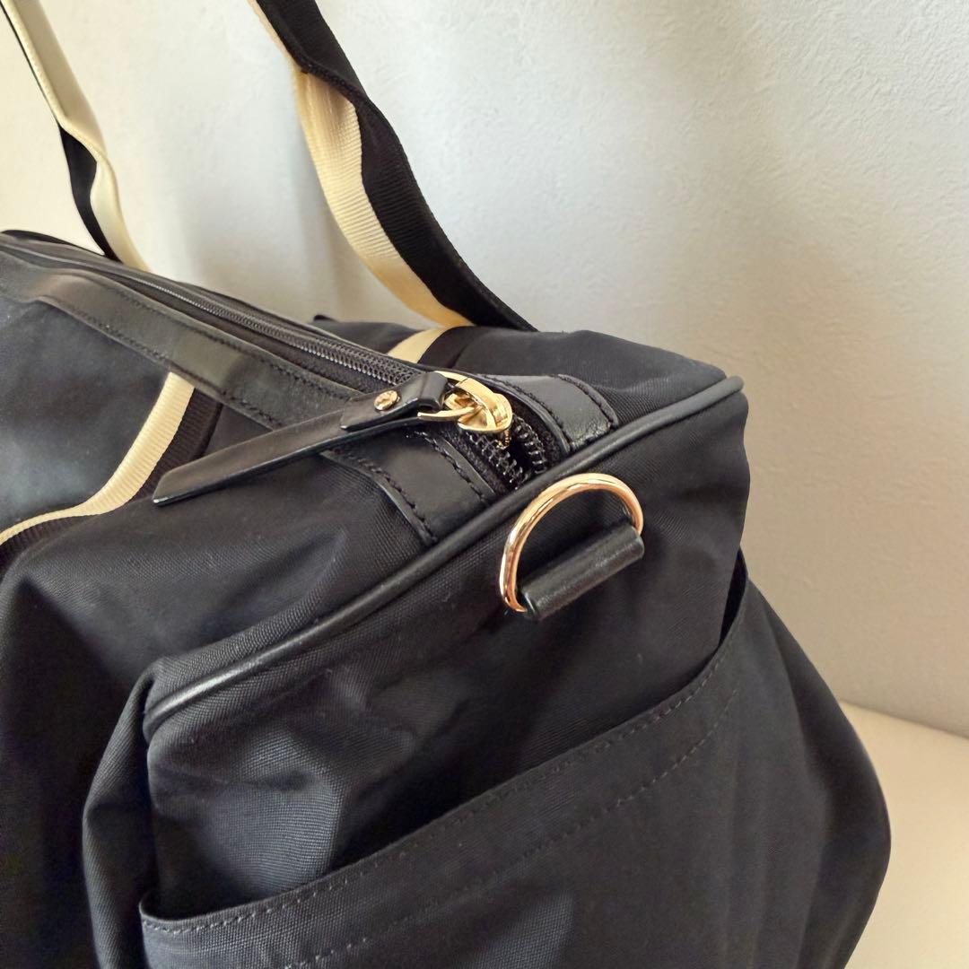 ✨極美品✨ケイトスペード ナイロン ボストンバッグ ブラック 保存袋