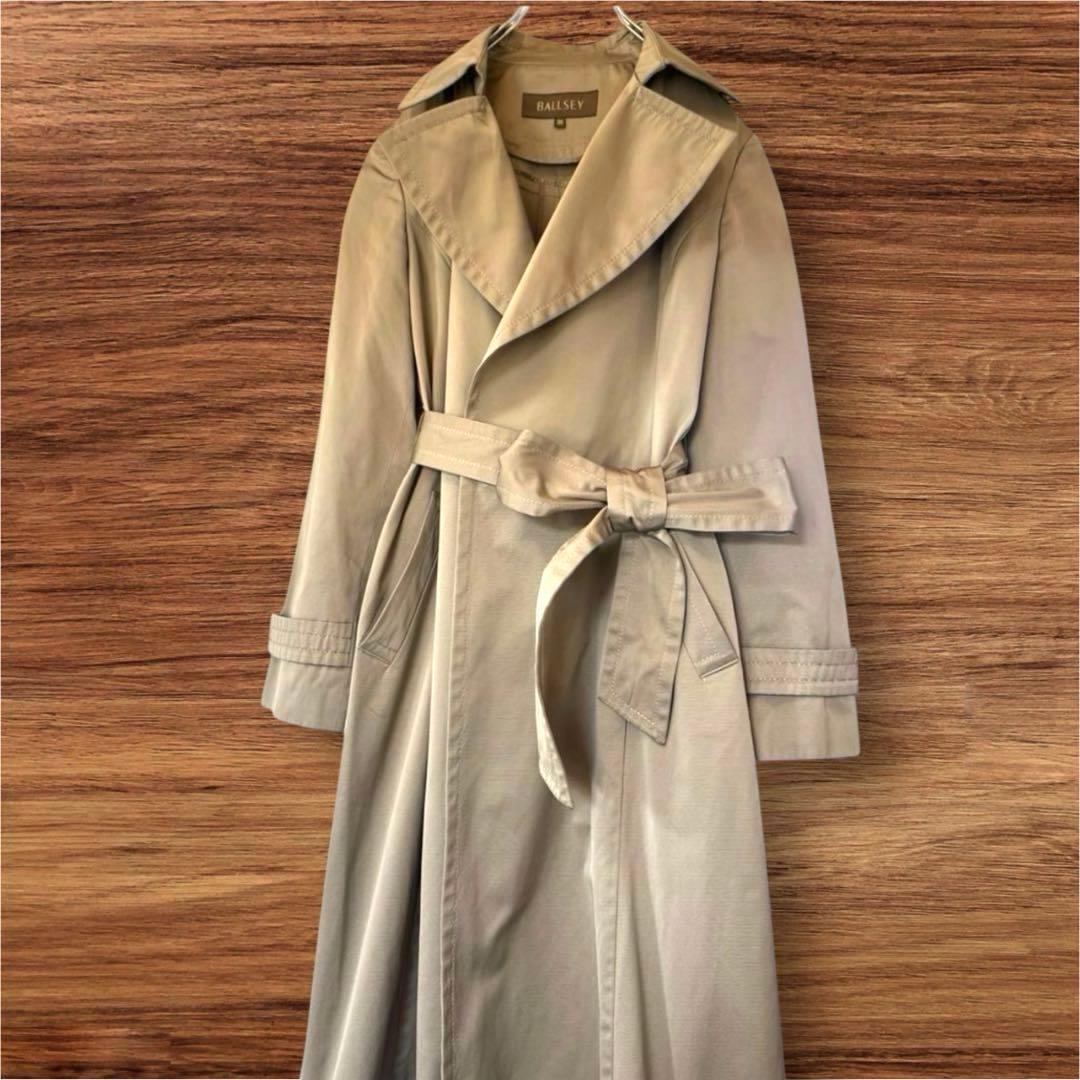 美品☆TOMORROWLAND BALLEY☆ベージュ☆ロングコート☆Mサイズ