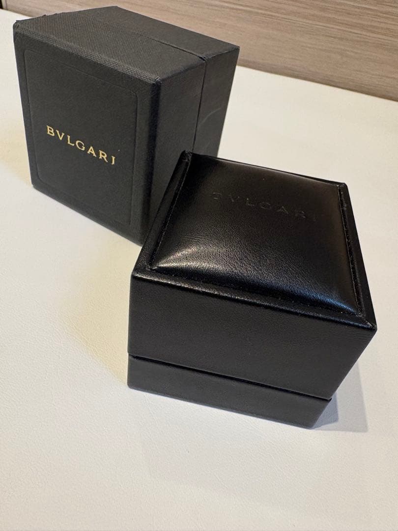 【専用箱付き】BVLGARI カフス カフリンクス オニキス シルバー