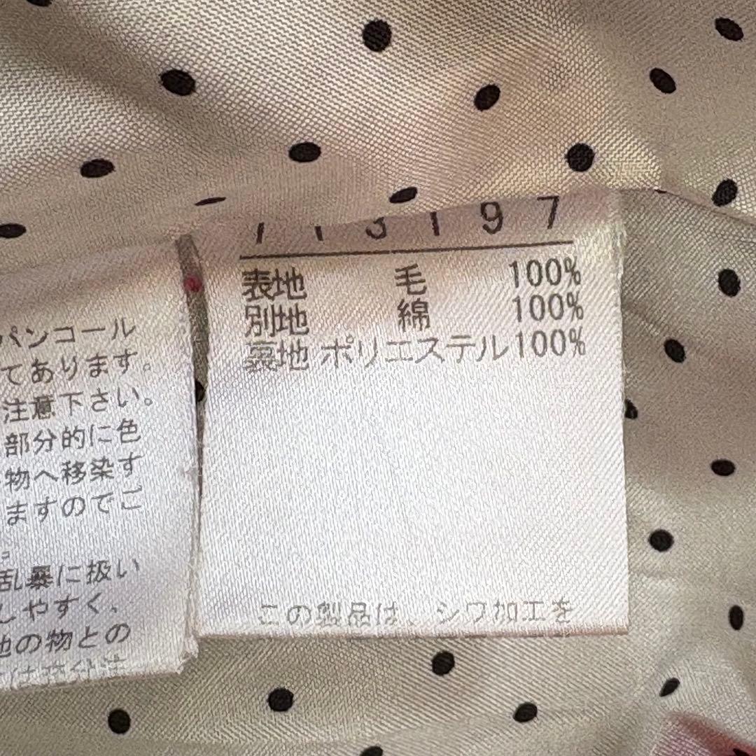 アルベロベロ ロングコート 千鳥格子 うさぎ スパンコール コーデュロイ
