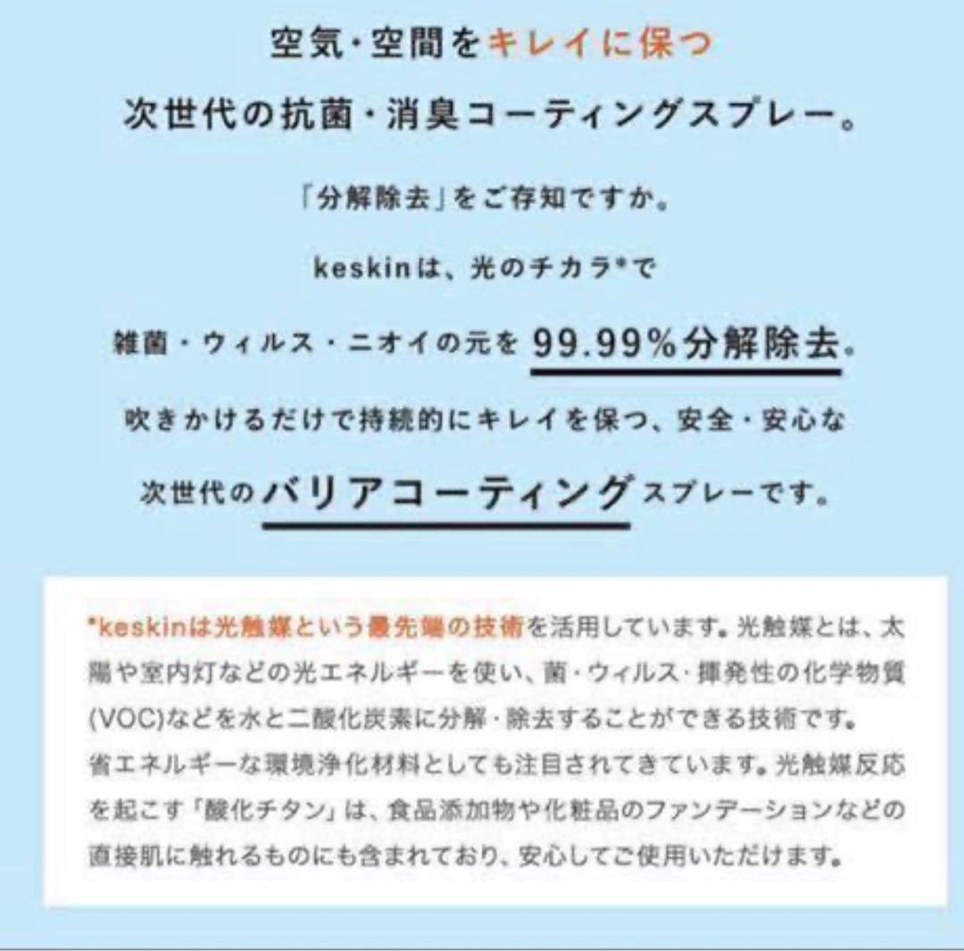 【未使用品】keskinケスキン　10L お得用　業務用　抗菌　抗ウイルス　除菌