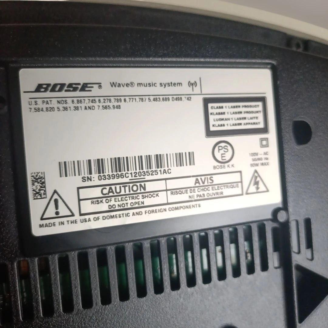 Bose Wave Radio ホワイト本体のみ