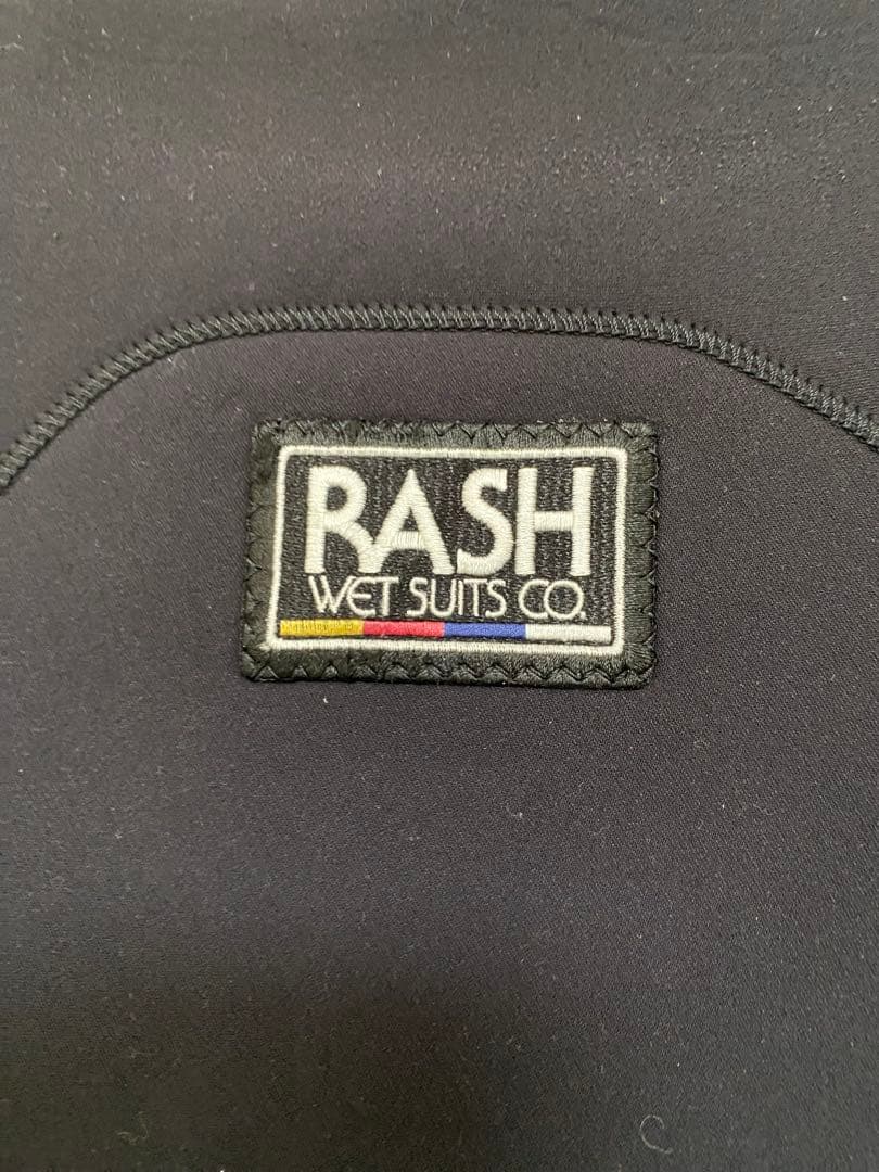 ★高級デカ逆Rロゴ！【RASH】メンズ用３ｍｍネックエントリージャージフルスーツ