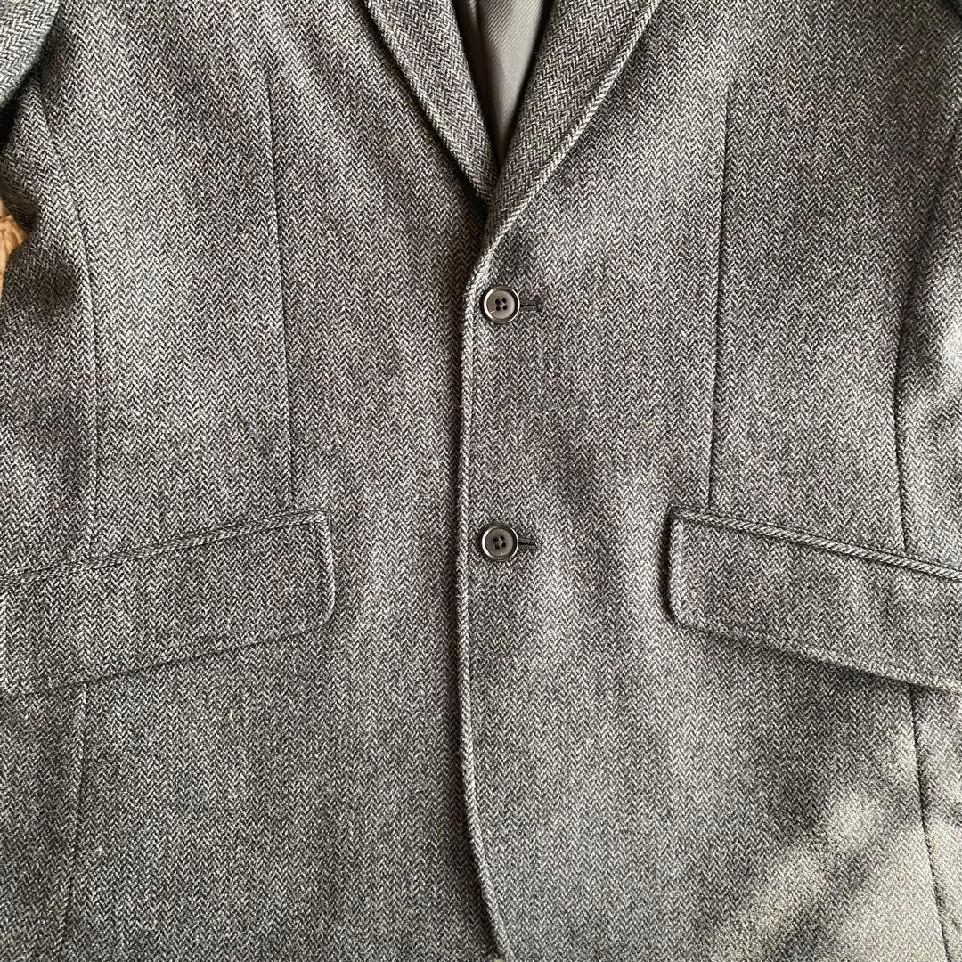 【美品】Eddie Bauer エディーバウワー　ツイードジャケットsize:M