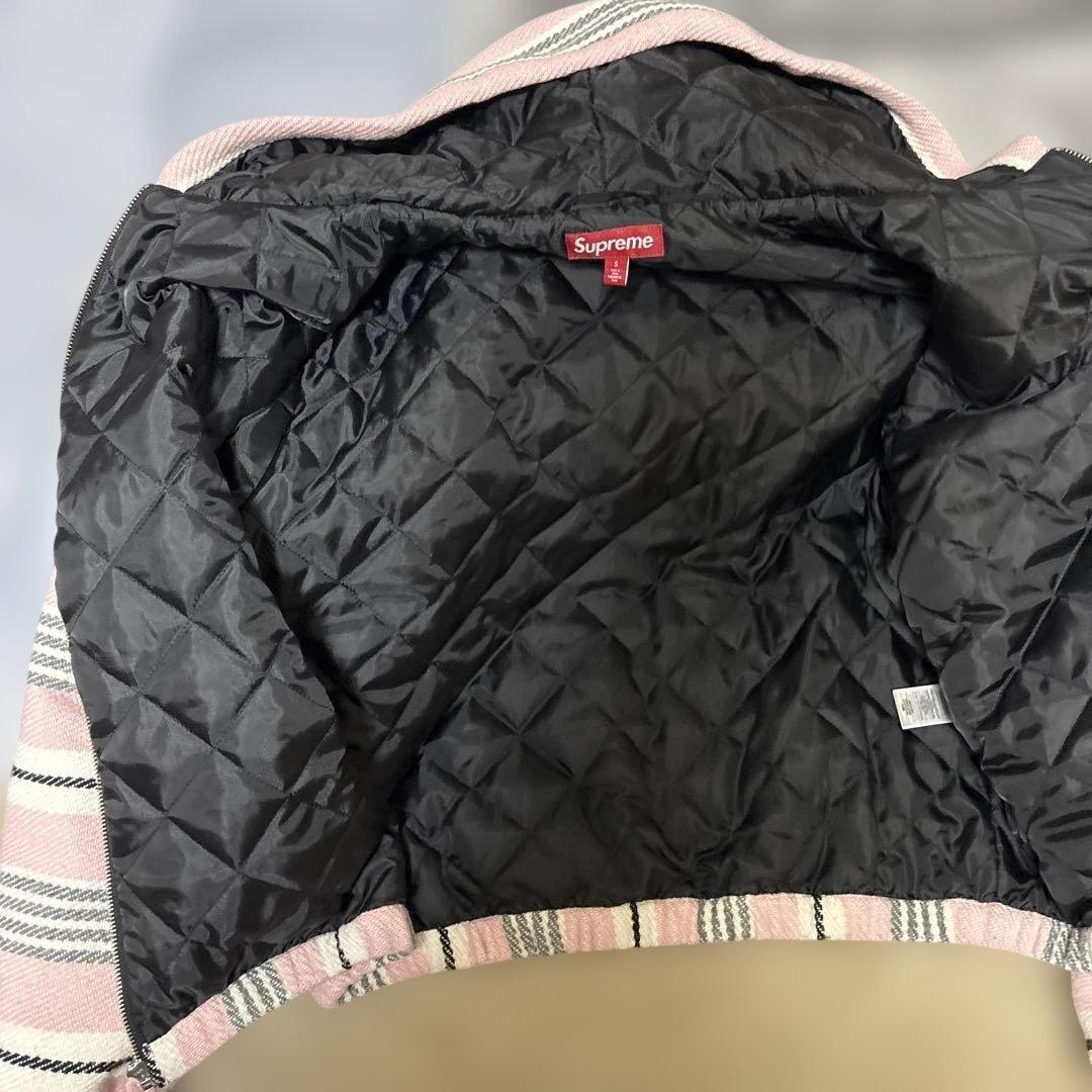 Supreme Woven Stripe Hooded Jacket 早い者勝ち