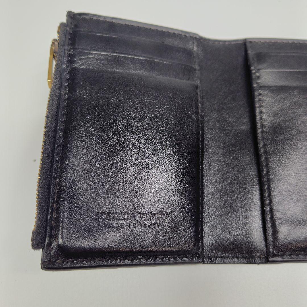 ✨️極美品✨️　ボッテガ　BOTTEGA VENETA　カセット　三つ折り財布