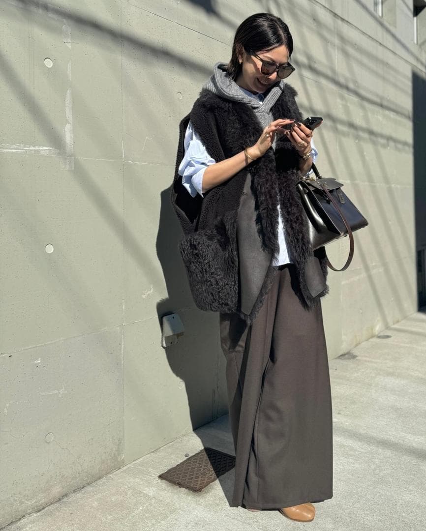 小物 24AW GOOD GRIEF HOODED KNIT SNOOD