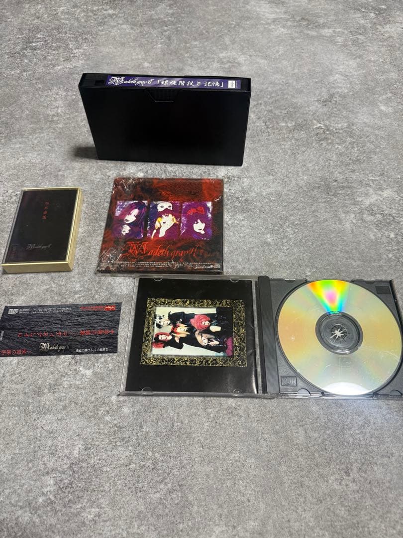 Madeth gray'll /マディスグレイル CD デモ ビデオ　希少 V系