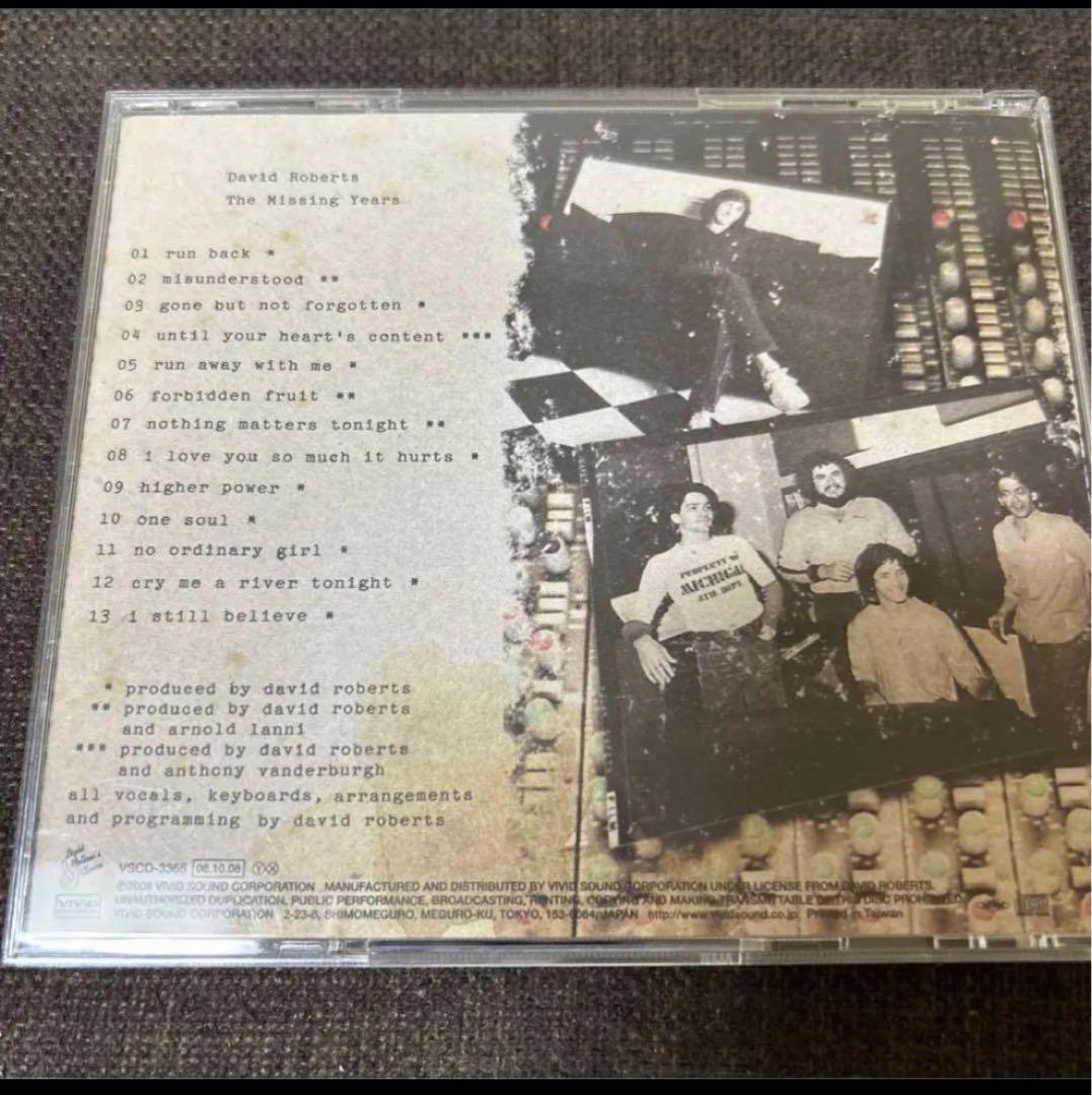 洋楽 David Roberts - The Missing Years