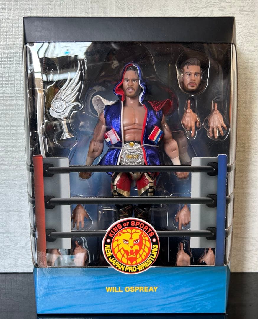 新日本プロレス ウィルオスプレイ　フィギュアAEW WILLOSPREAY