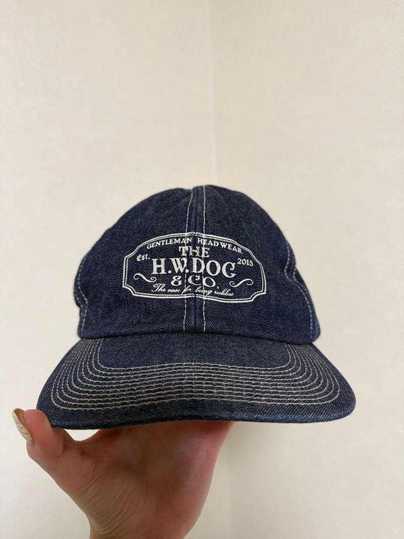 ドックアンドコー H.W.DOC デニムキャップ