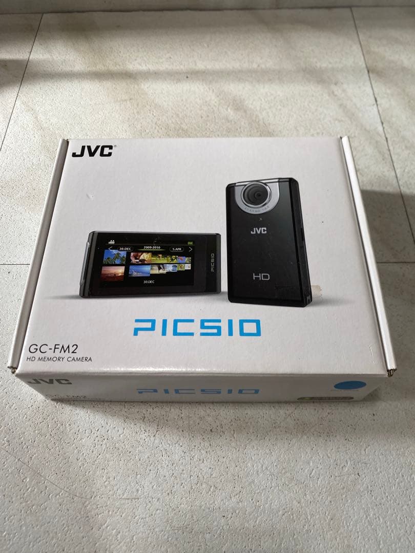 HF392【美品】JVC HDメモリーカメラ　GC-FM2-A