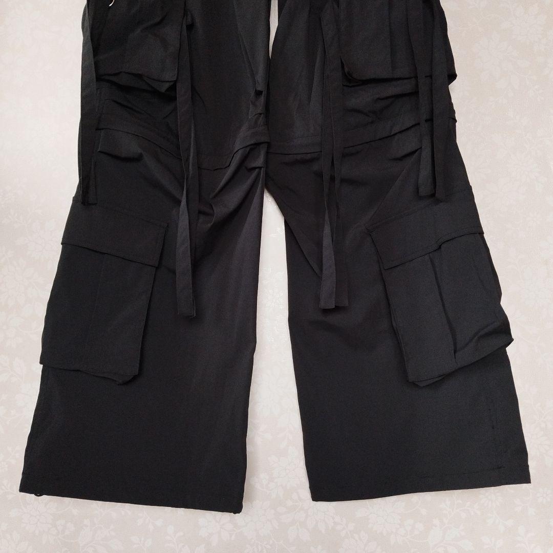 新品　CLEL　 2wayデザイン ナイロンテクノパンツ