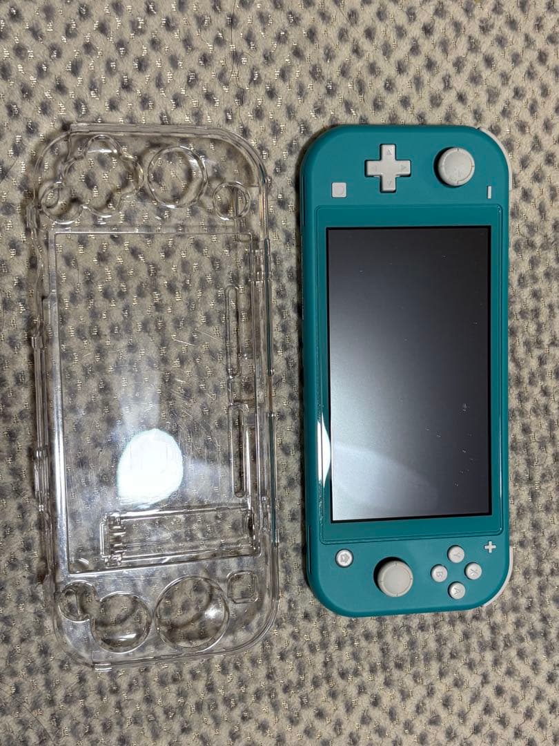 Nintendo Switch Lite ターコイズ 本体 クリアケース付き