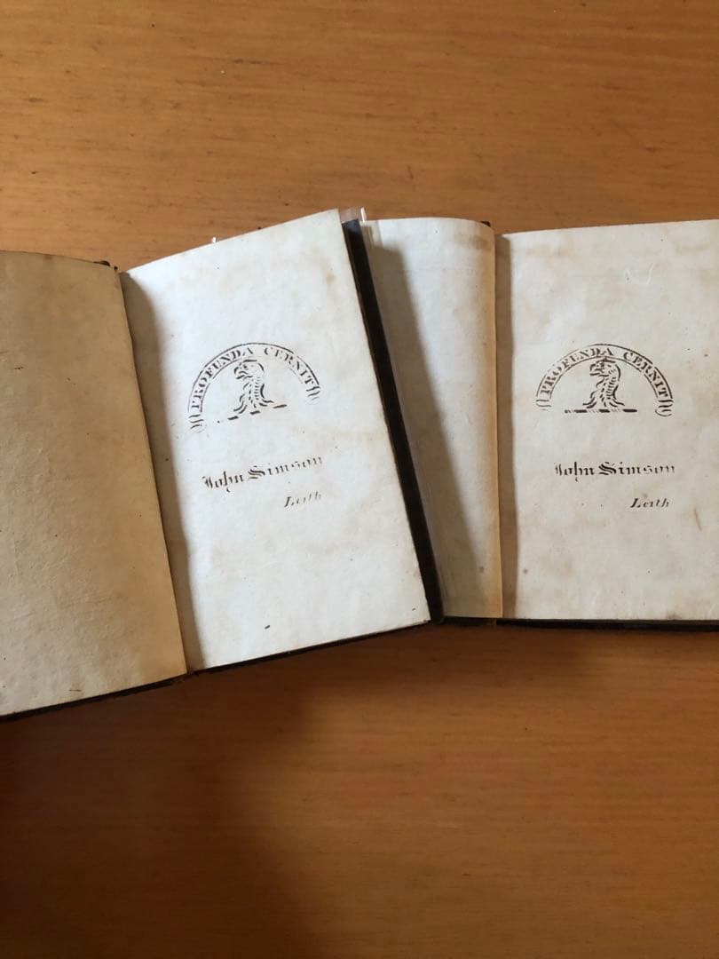 POEMS OF OSSIAN（2冊セット)