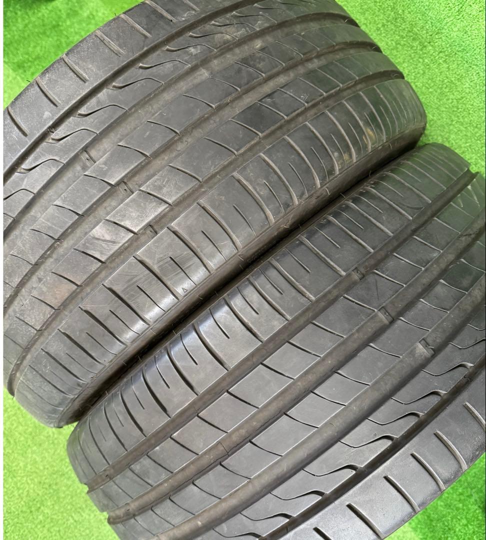 送料無料 245/35ZR20 22年製 バリ溝