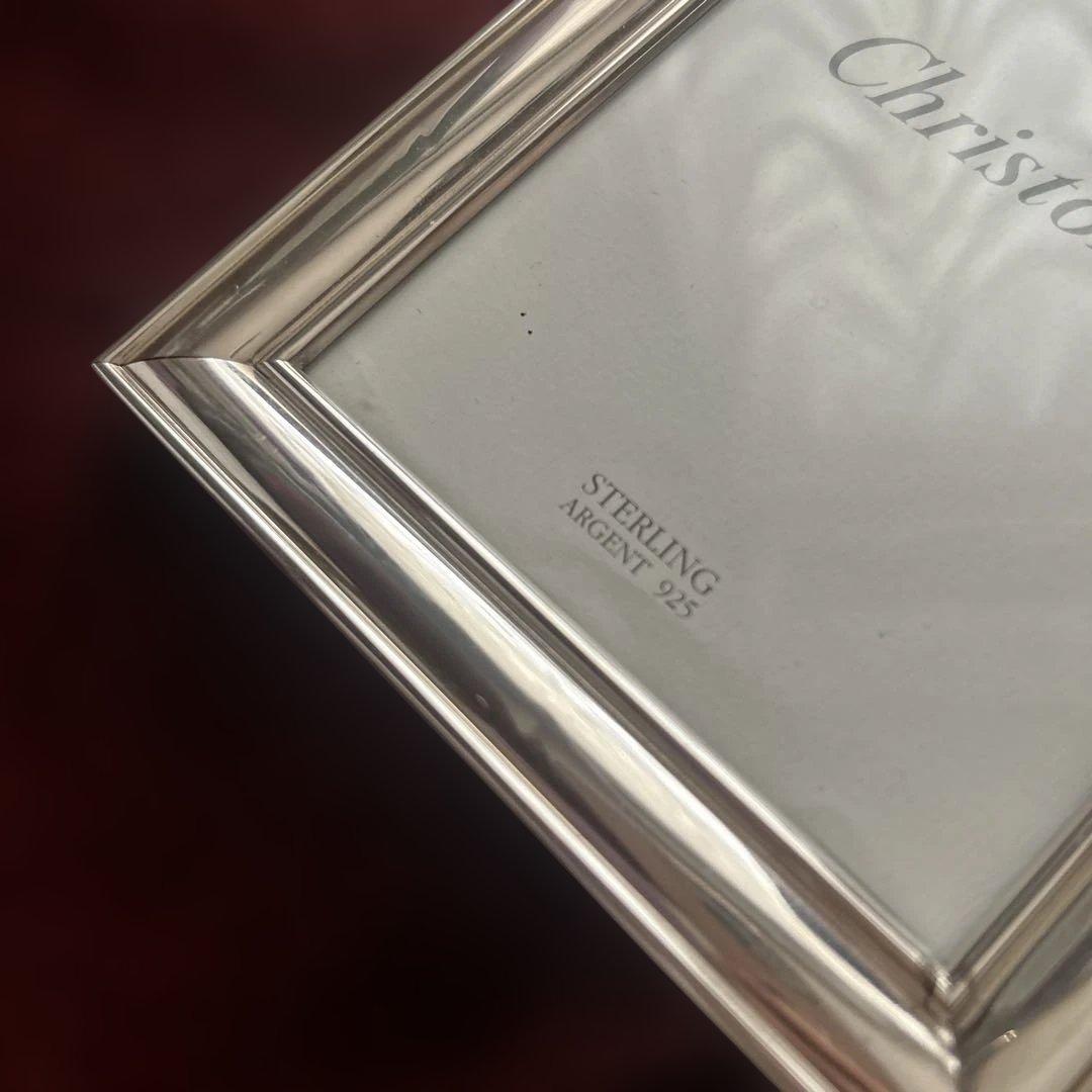クリストフル　アルビ　フォトフレーム　925　STERLING　写真立て　L判