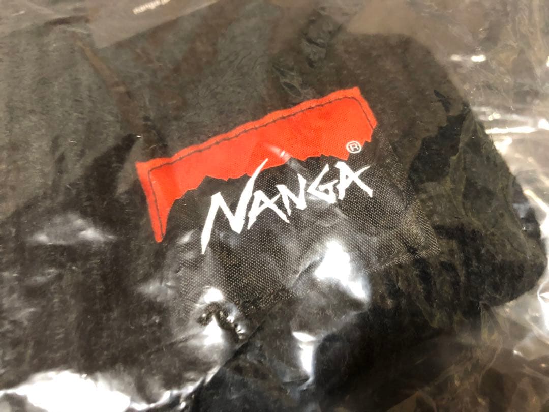 NANGA ナンガ ボックスロゴ バルキービーニー ブラック 新品未開封