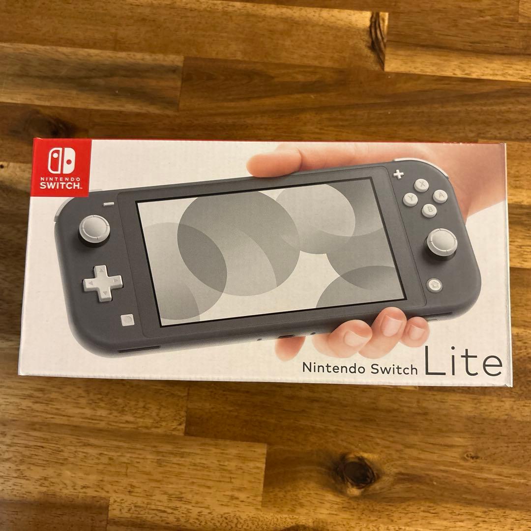 新品未使用　Nintendo Switch Lite (本体)(黒)