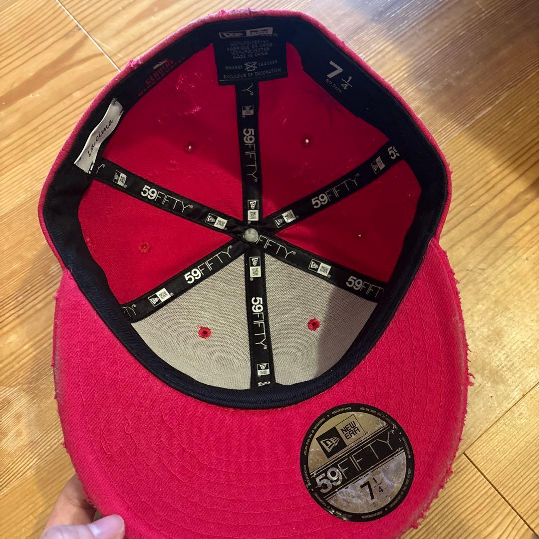 【超レア品】NEW ERA リメイク品ベースボールキャップ
