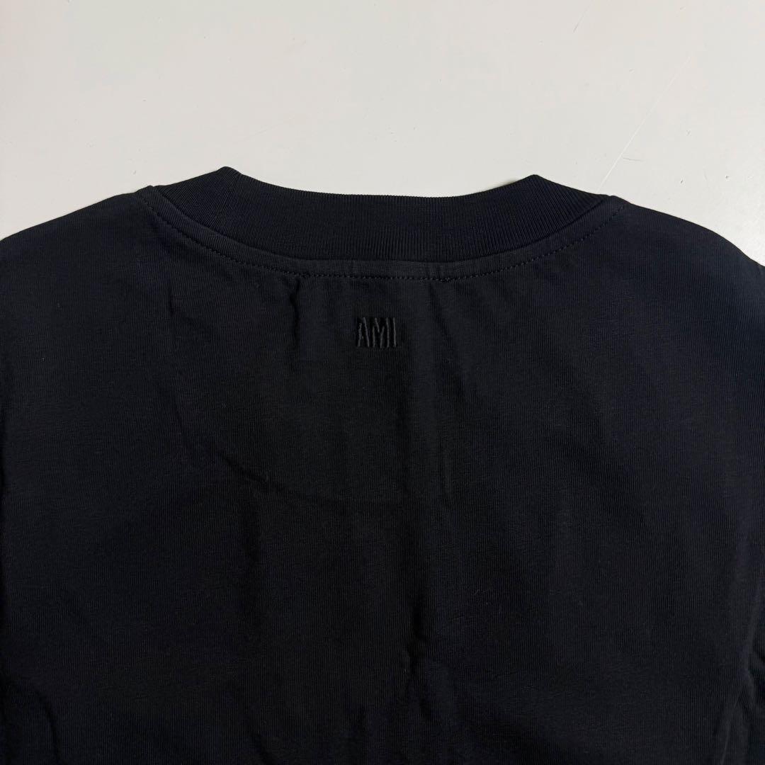 【新品タグ付き・紙袋付き】Ami Paris Tシャツ M ブラック