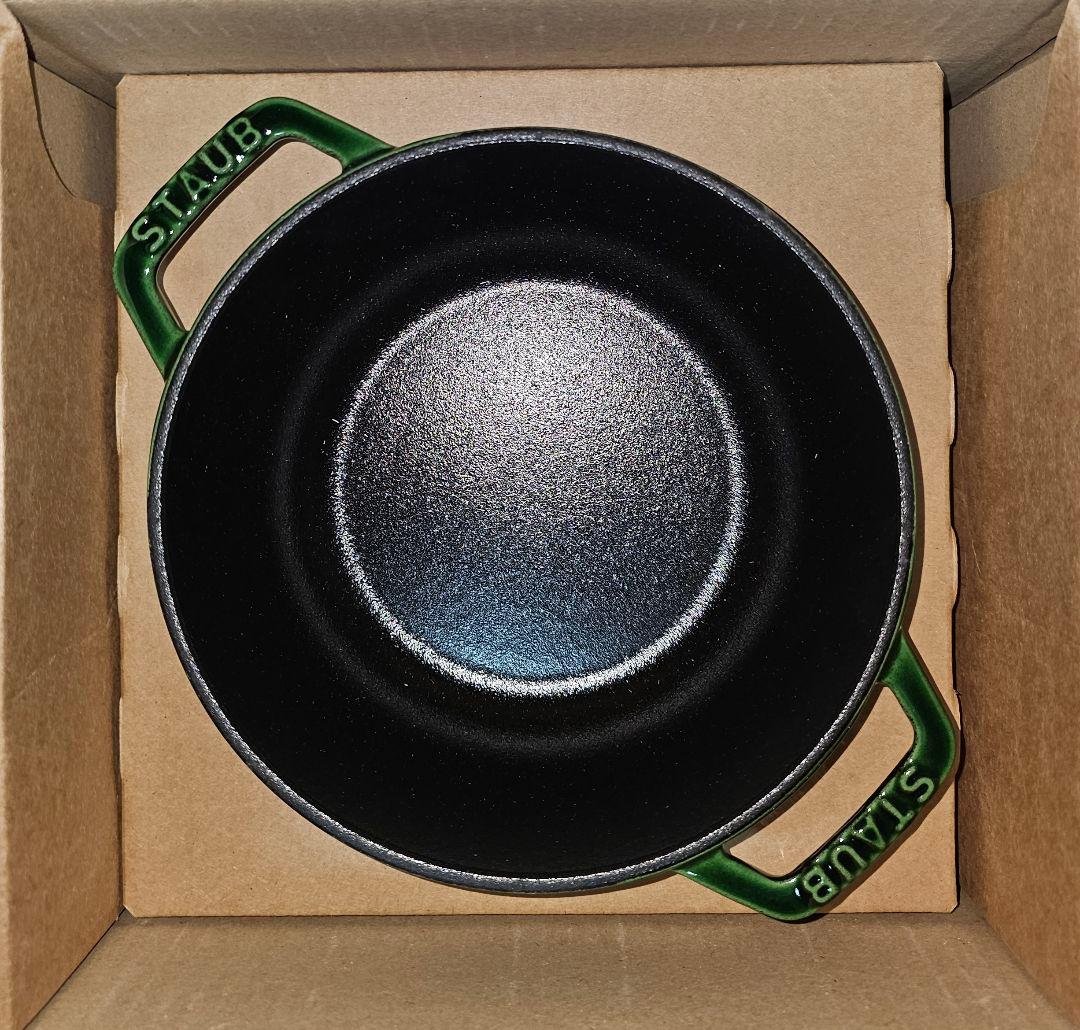 STAUB ストウブ ワナベ Wa-NABE S バジルグリーン　オリーブ