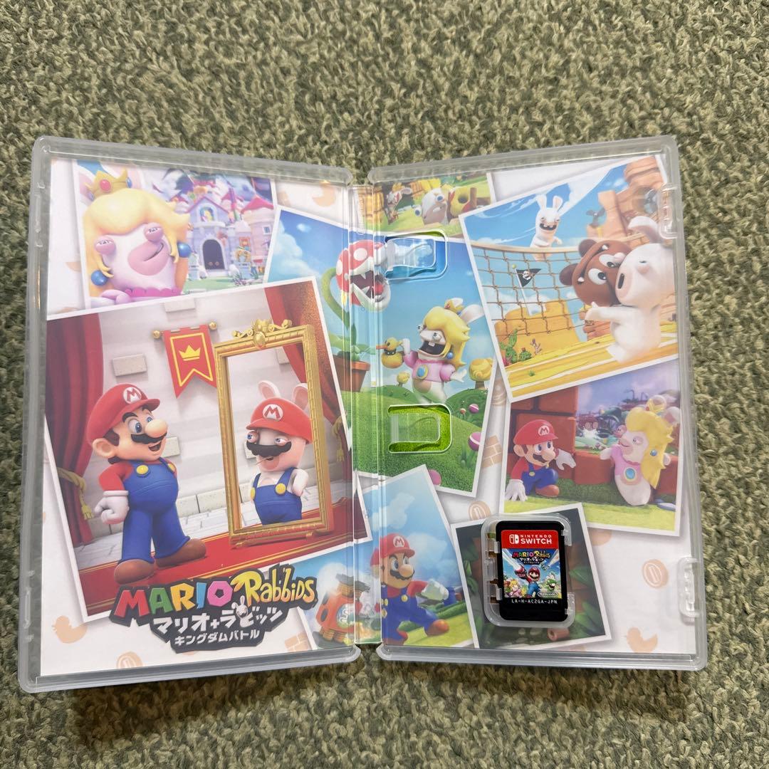 任天堂Switchカセット(オデッセイ•マリオ＋ラビッツ)